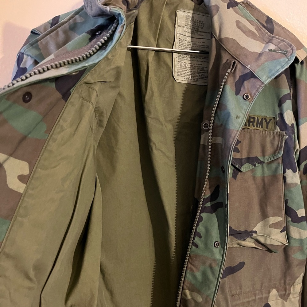 Men’s Vintage Alpha Industries U.S. Army Jacket - Picture 4 of 7